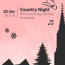 Country Night Ankündigung
