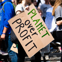 Klimaaktivisten auf dem Ulmer Münster