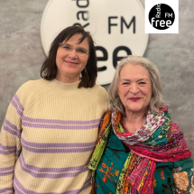 Christa Konrad und Sabine Gilbert bei Radio free FM