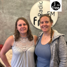 Franzi Feger-Schwarz und Nadine Renner bei Radio free FM