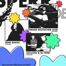 Sperrstunde-Aftershow im Eden