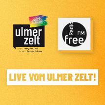 Radio free FM live vom Ulmer Zelt